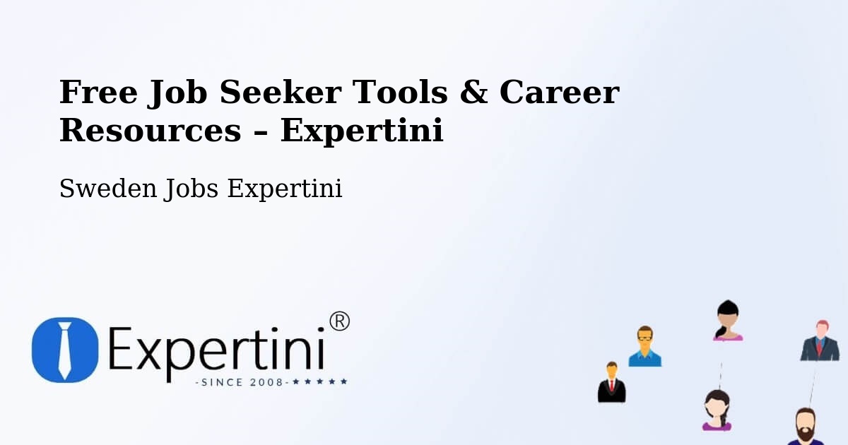 Free Job Seeker Tools & Career Resources – Motala - Motala, Sweden Jobs Expertini